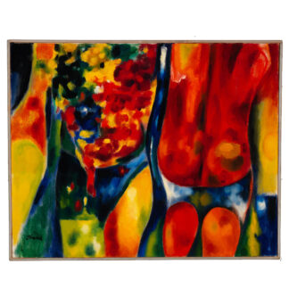 #0081 "Sunday" Abstract Painting by Gordon B. Evans