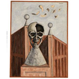 #0086 "Frammant!" Gordon B. Evans Painting