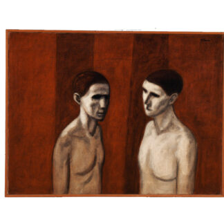 #0087 "Amici" Gordon B. Evans Painting