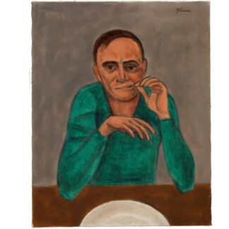 #0106 "Man" Painting by Gordon B. Evans