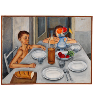 #0116 "Pranzo" Painting by Gordon B. Evans