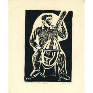 Man and his Fiddle Louis Monza