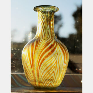 Tim Murray Hand Blown Glass Vase