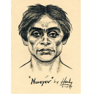 Portrait of "Nureyev" by Thorton "Stoney" Harby